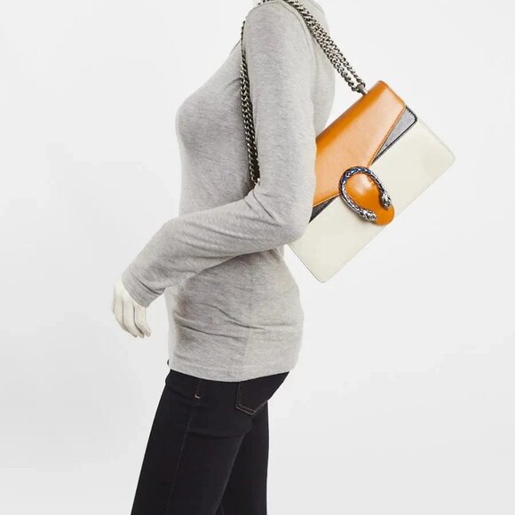 Gucci Tri-Colored Leather Dionysus Small Shoulder Bag - Picture 2 of 12